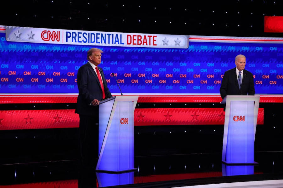 US presidential debate: Biden stumbles early, Trump fires out falsehoods