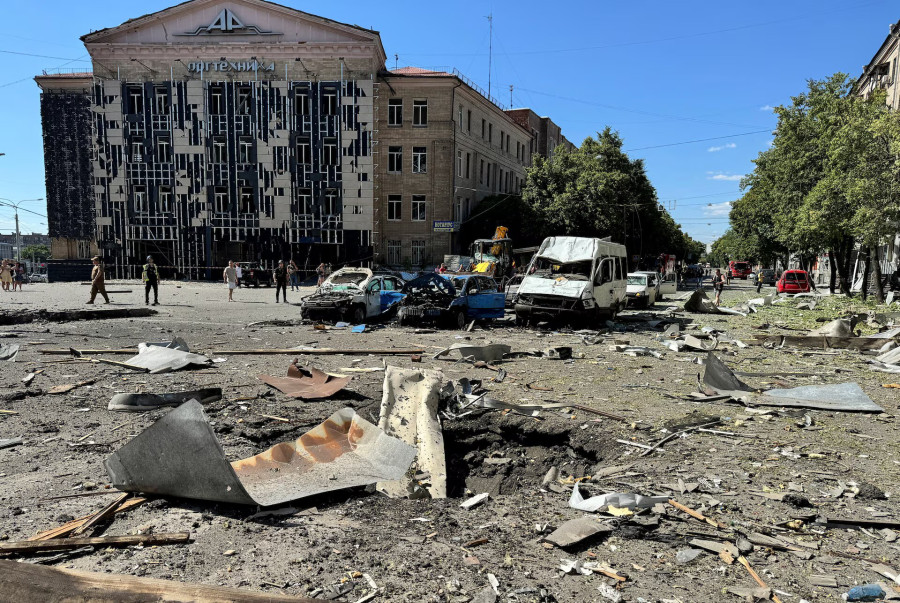 Russian bomb attack kills three, injures 52 in Ukraine’s Kharkiv