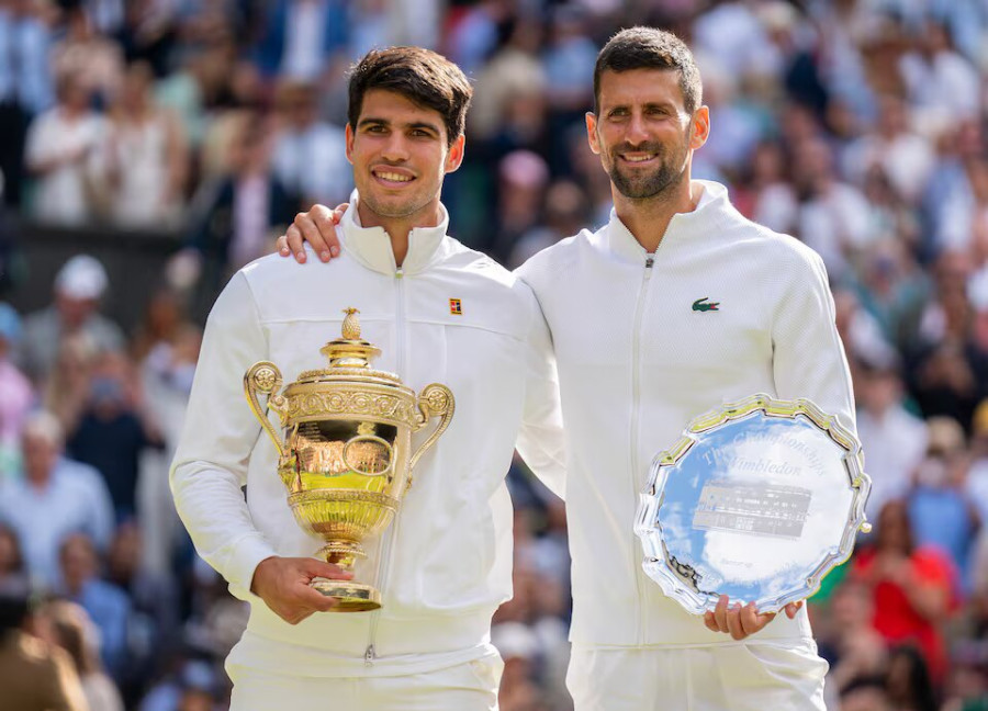 No escape from Alcaraz as Djokovic suffers Wimbledon mauling