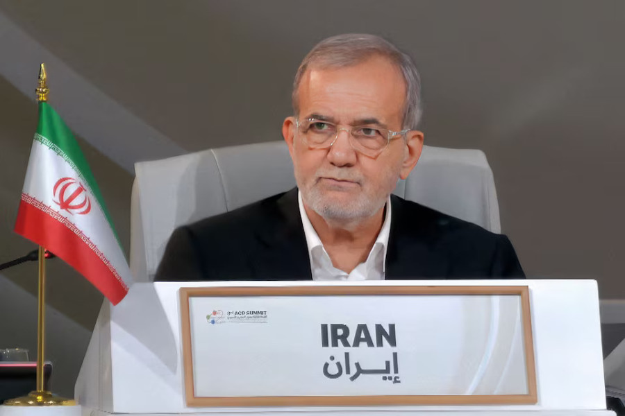 Iran’s Pezeshkian says Tehran indifferent to US election result