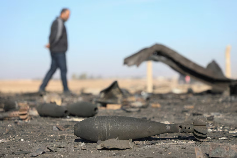 Israel pounds Syrian army bases, denies deeper incursion