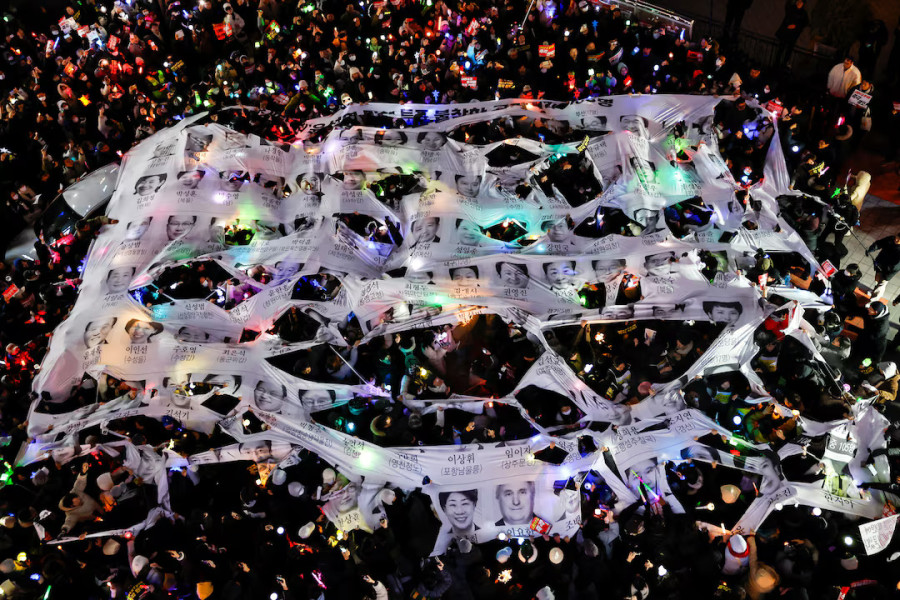 South Korean President Yoon vows to ‘fight to the end’, defying impeachment threat