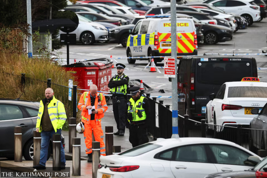 UK train stabbings injure nine, police arrest two suspects
