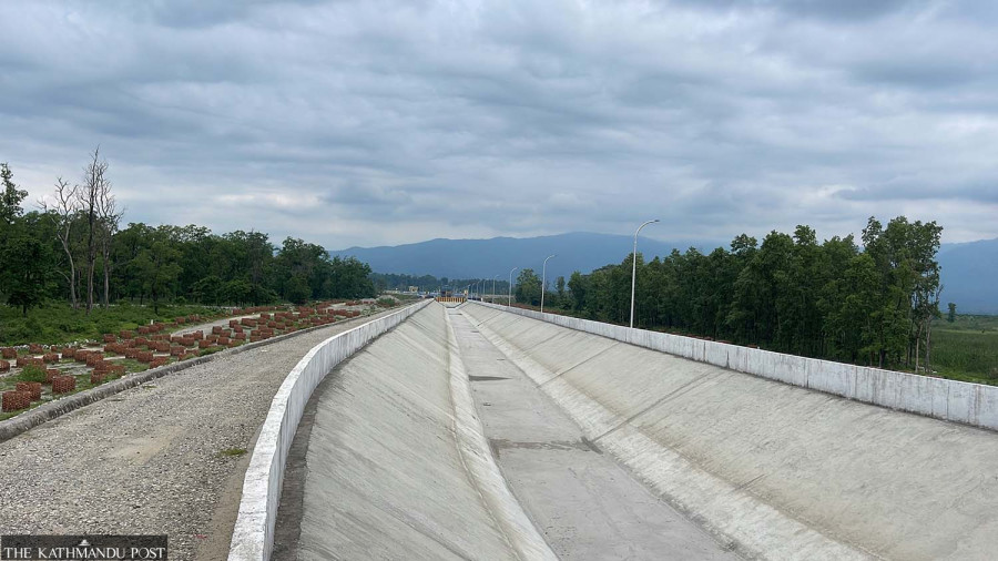 It’s Mahakali irrigation phase III and the canal runs dry