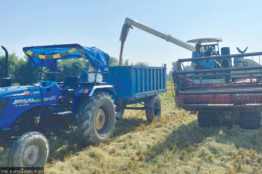 Mechanisation transforms farming in eastern Tarai