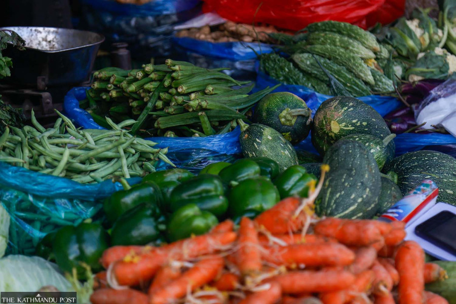 Heavy rains and road closures push vegetable prices up in Kathmandu Valley
