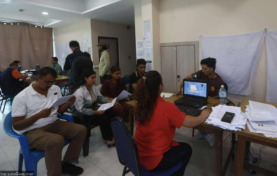 Nepal youths rush to register for March vote