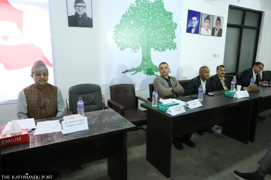 Congress General Secretary Thapa proposes Dec 13-15 for party convention