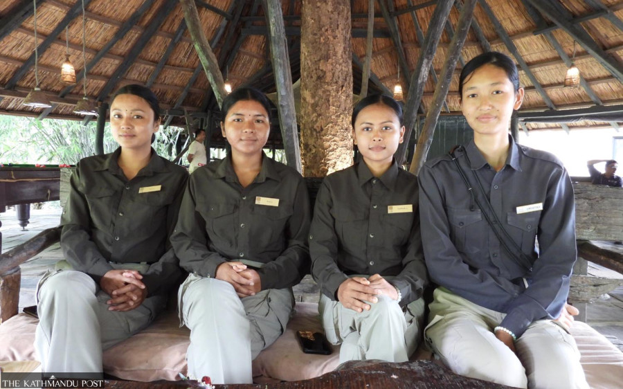 Indigenous women step up as nature guides in Chitwan