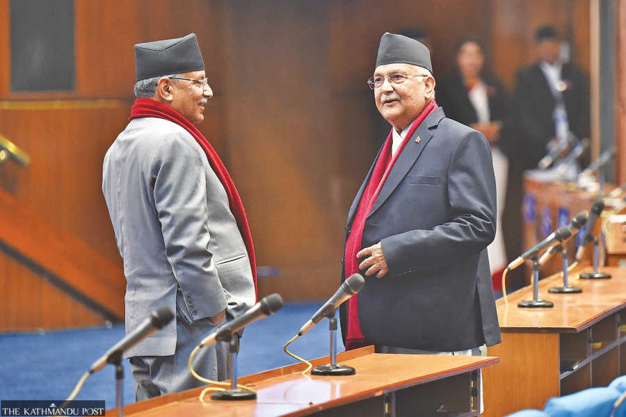Government reduces security for Oli, Dahal, and others