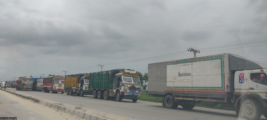 Daunne road block strands vehicles for over 26 hours