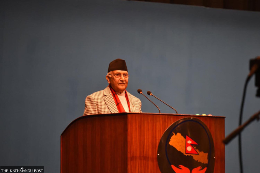 Oli defends ordinances in Parliament, says legal reforms were urgent