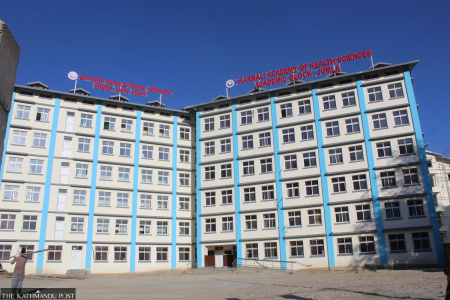 Kidney patients deprived of dialysis service at Karnali Academy of Health Sciences