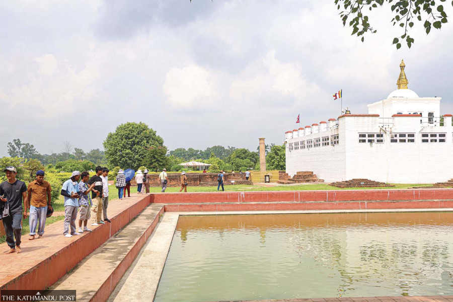 After a tense week, Lumbini heads for normalcy as tourists return
