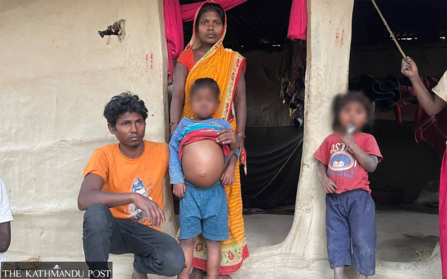 Impoverished Musahar child deprived of medical treatment