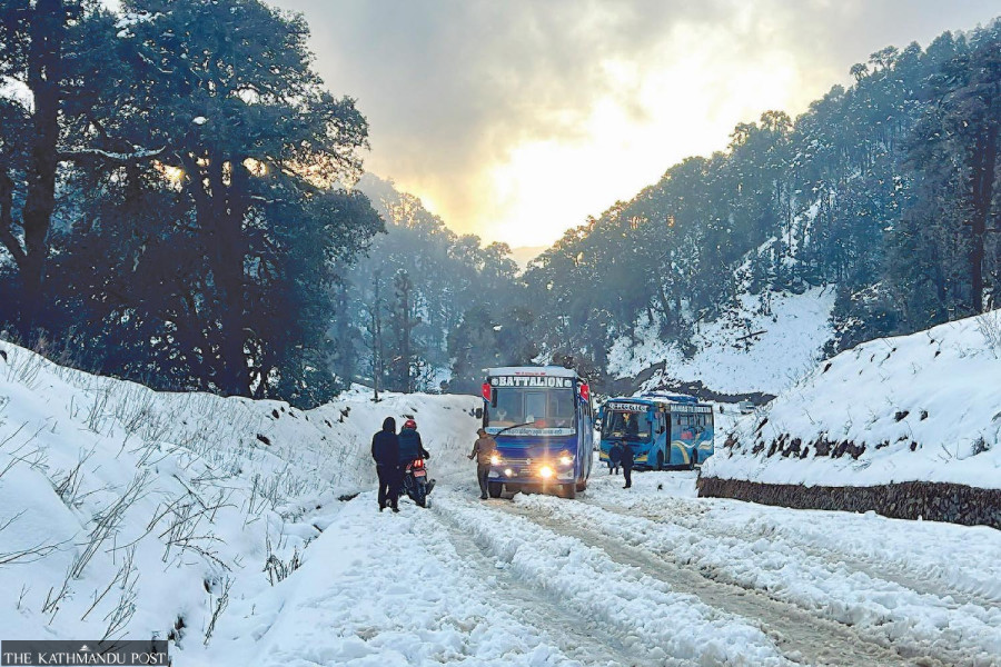 Nepal received only 14.4 mm rainfall this winter