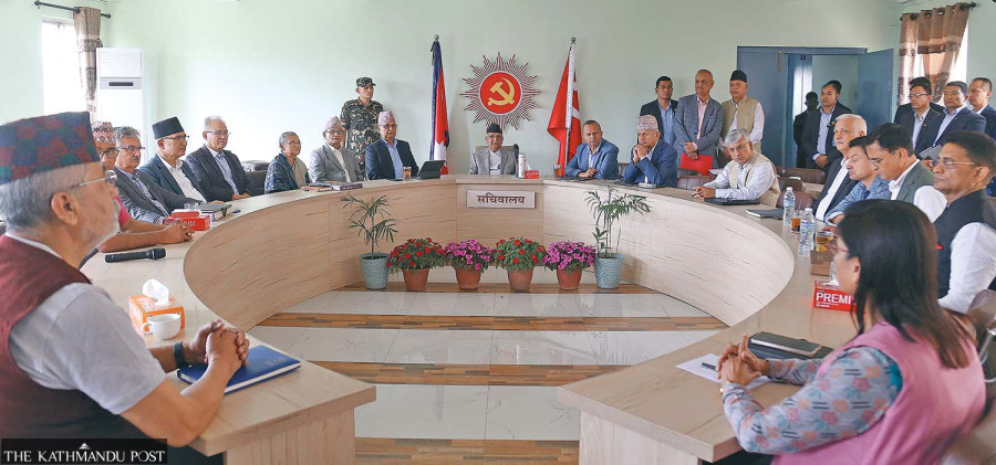 Factionalism back in the UML with Bhandari’s return