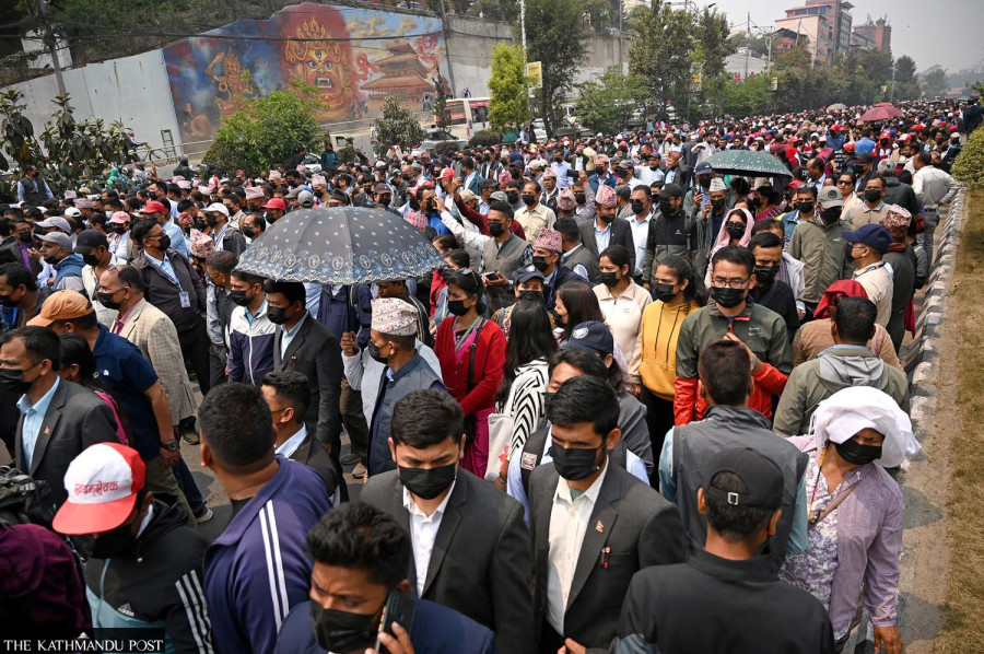 Minister Pant, teachers in marathon meetings to hammer out a deal