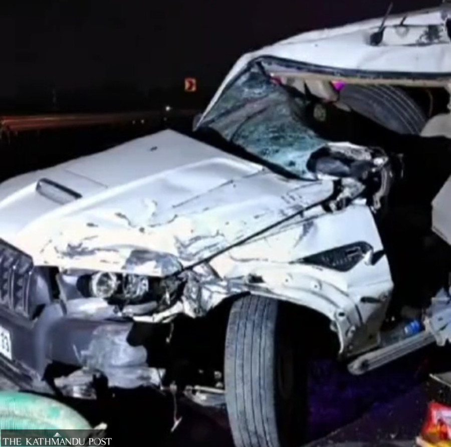 Four Nepalis die in road accident while returning from Kumbha Mela in Uttar Pradesh