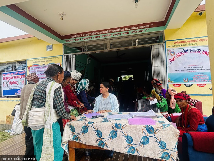 Many elderly women in Achham found suffering alone from uterine prolapse and other illnesses