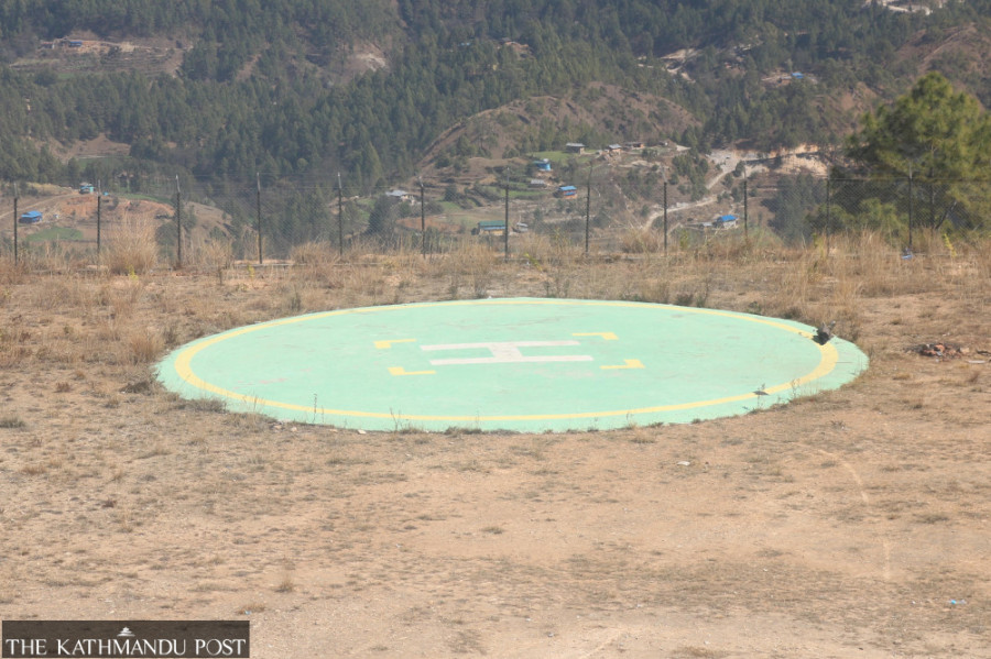 Salyan’s helipads lie abandoned as improved road access takes over emergency rescue