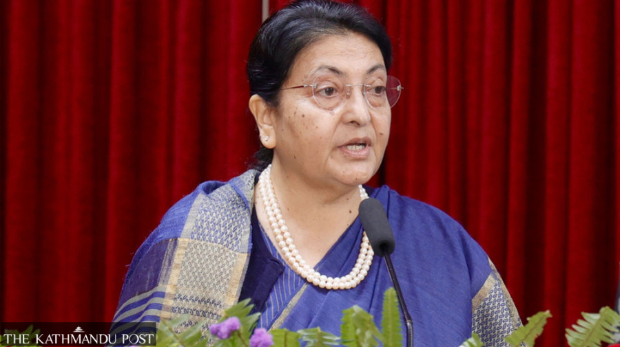 Bidya Bhandari’s political adventurism hits a brake—for now