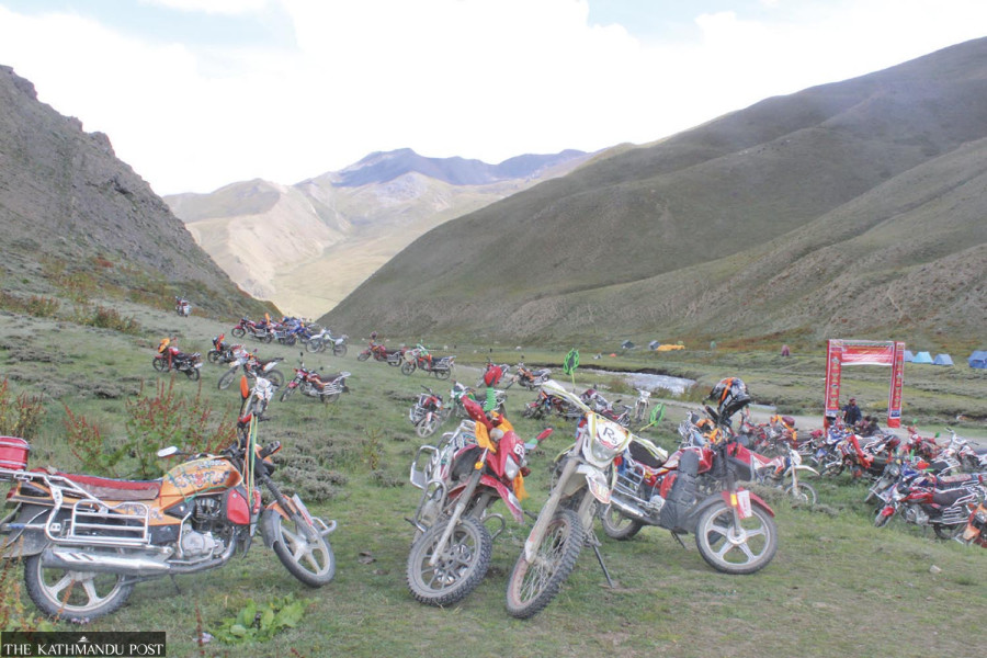Smuggled Chinese motorbikes power life in upper Dolpa