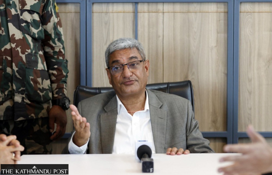 Home Minister Ramesh Lekhak resigns