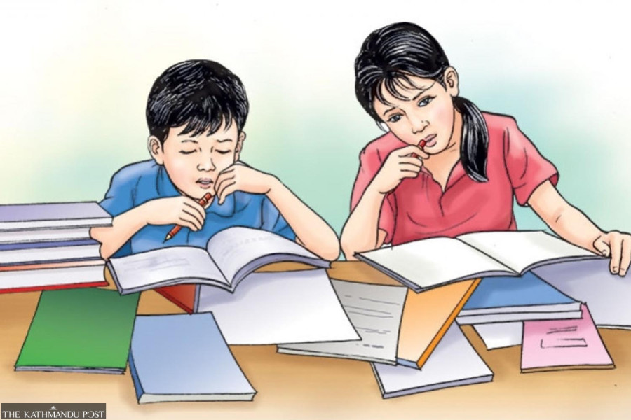 A homework for the education minister