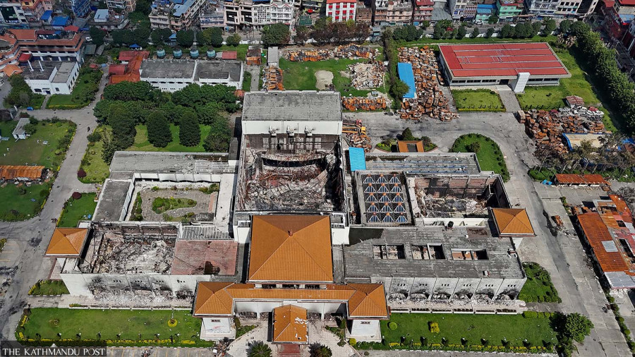 A third of buildings torched in Gen Z protests fully destroyed