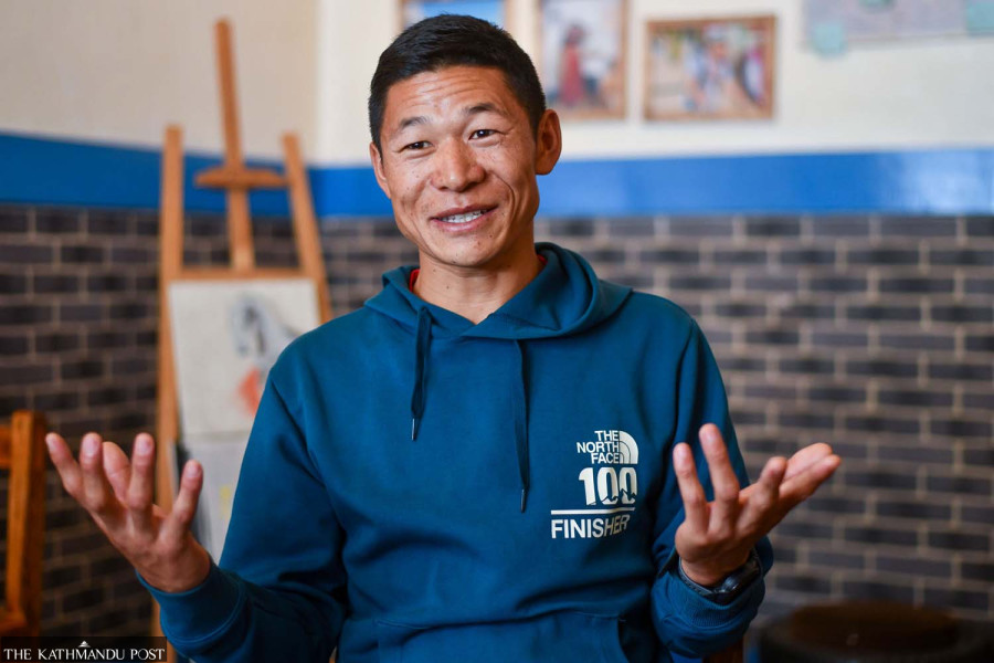 He came to Everest as porter. He’s now pulling off high-altitude running feats