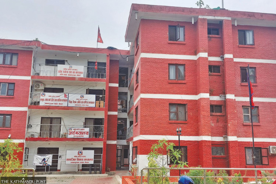 Historical Janakpur Cigarette Factory buildings damaged in violent protests