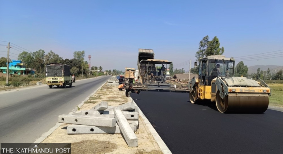 Kamala-Kanchanpur four-lane highway construction likely to face materials shortage
