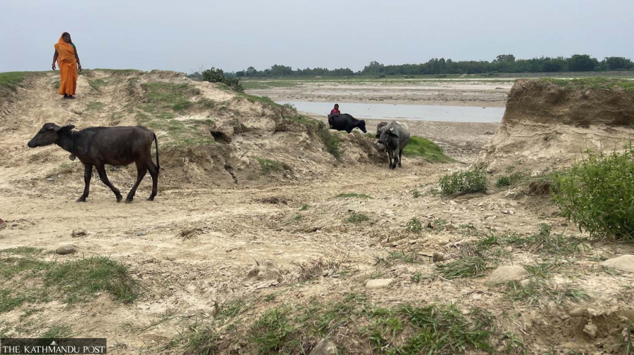 Khando river still threatens Saptari settlements despite Rs1.5 billion spent on control