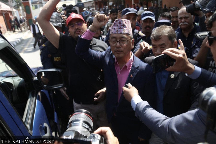 RPP leaders detained after protest inside Singha Durbar