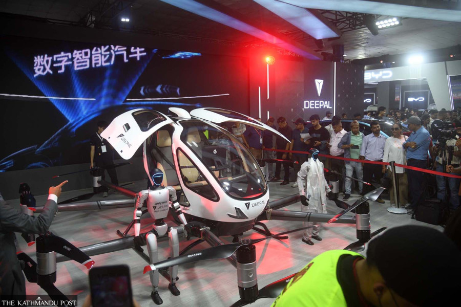 It’s a bird. No, it’s a plane. No, actually, it’s a Chinese flying car