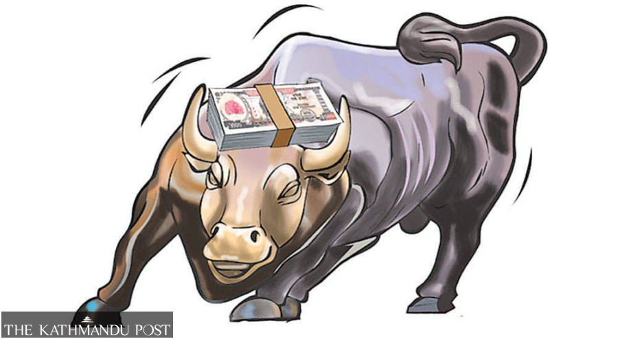 NEPSE jumps by over 34 points as daily turnover hits Rs14 billion