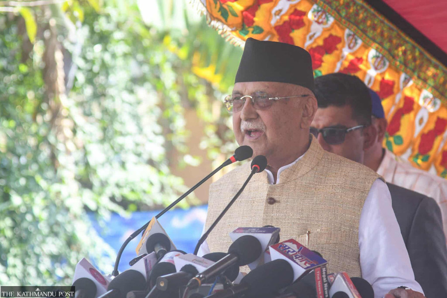 Unrepentant Oli on confrontational path, rejects government