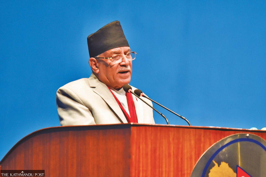 Dahal attacks government but won’t burn bridges with Congress