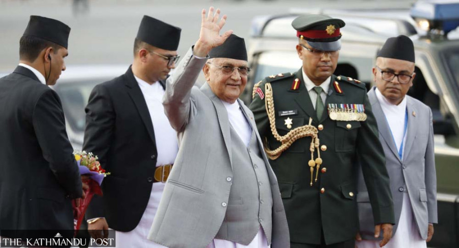 Prime Minister Oli embarks on Spain visit