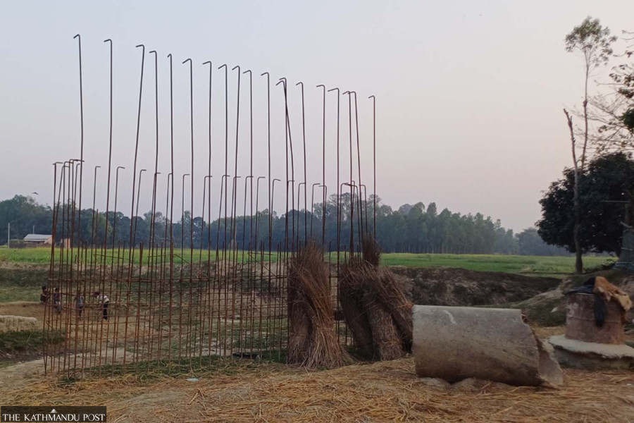 Minister’s construction company fails to complete bridge project in Saptari even after six years