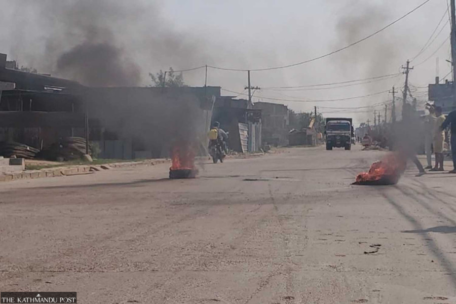 Protests continue in Birgunj defying prohibitory order