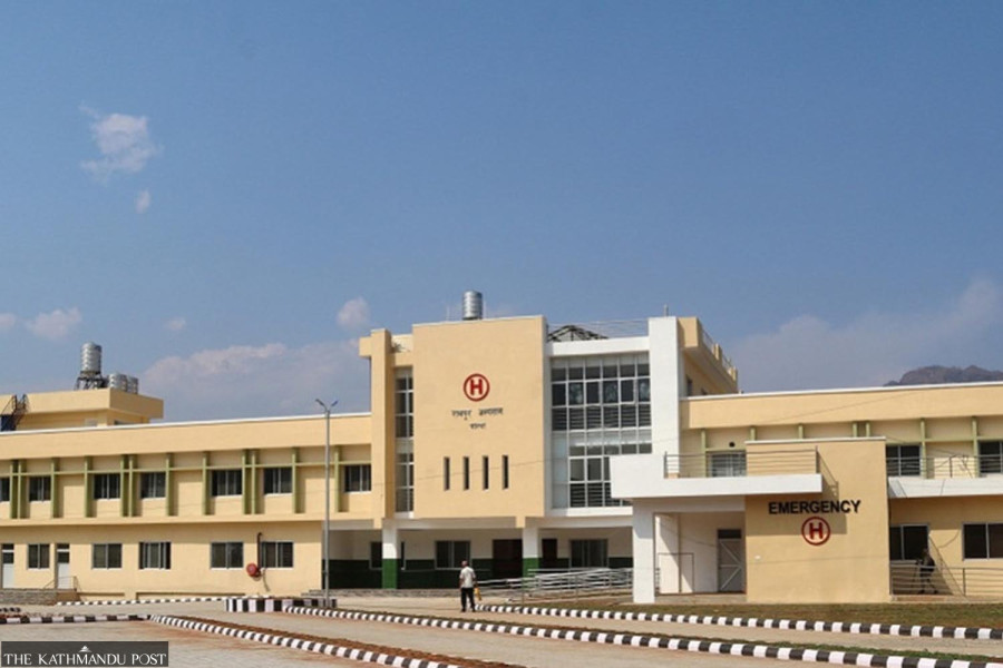 Health workers and administrative staffers at Rampur Hospital unpaid for five months