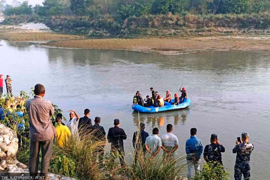 Youth missing after being swept away by river in Bardiya
