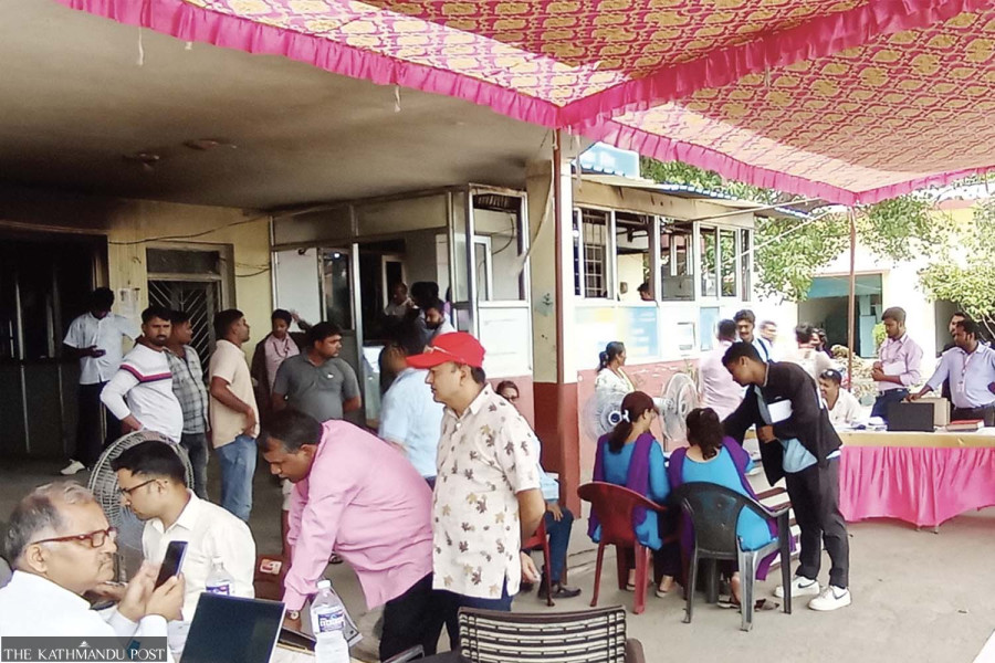 Essential services resume in districts under makeshift arrangements