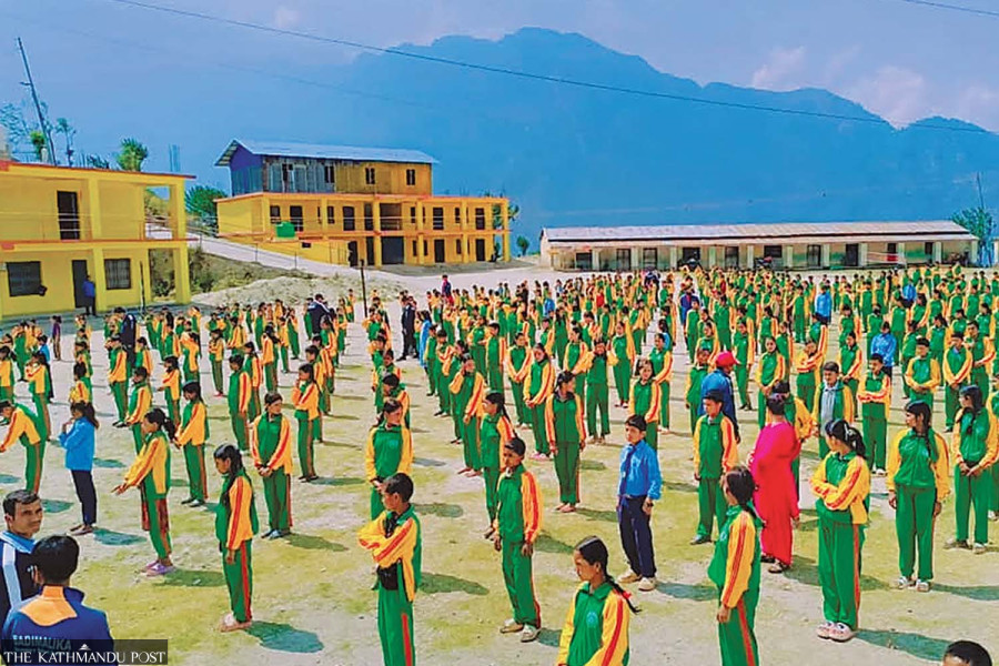With improved education and facilities, a community school attracts students from private schools