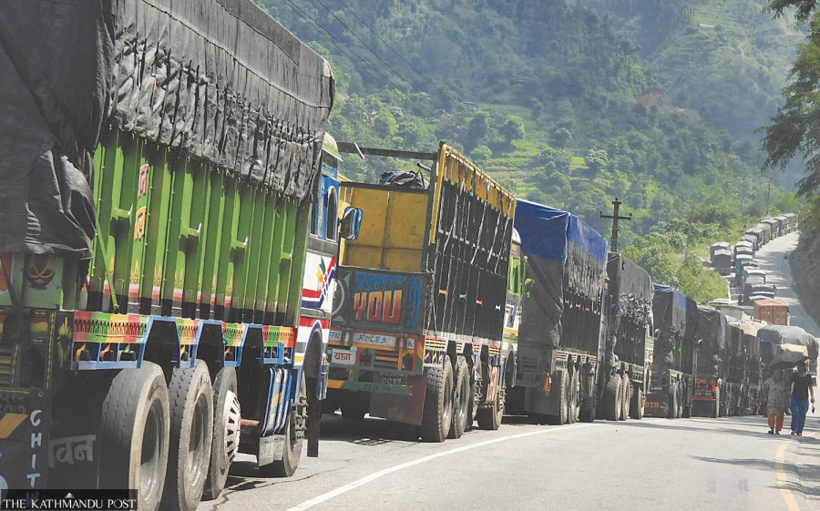 Food and spices stranded on the highway ahead of festival