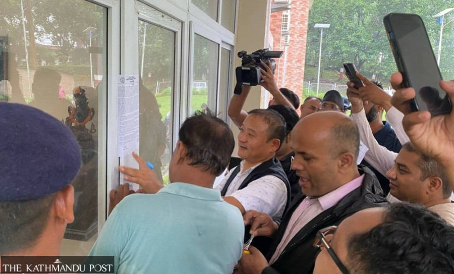 Part-time lecturers lock down TU offices in protest against fast-track promotion