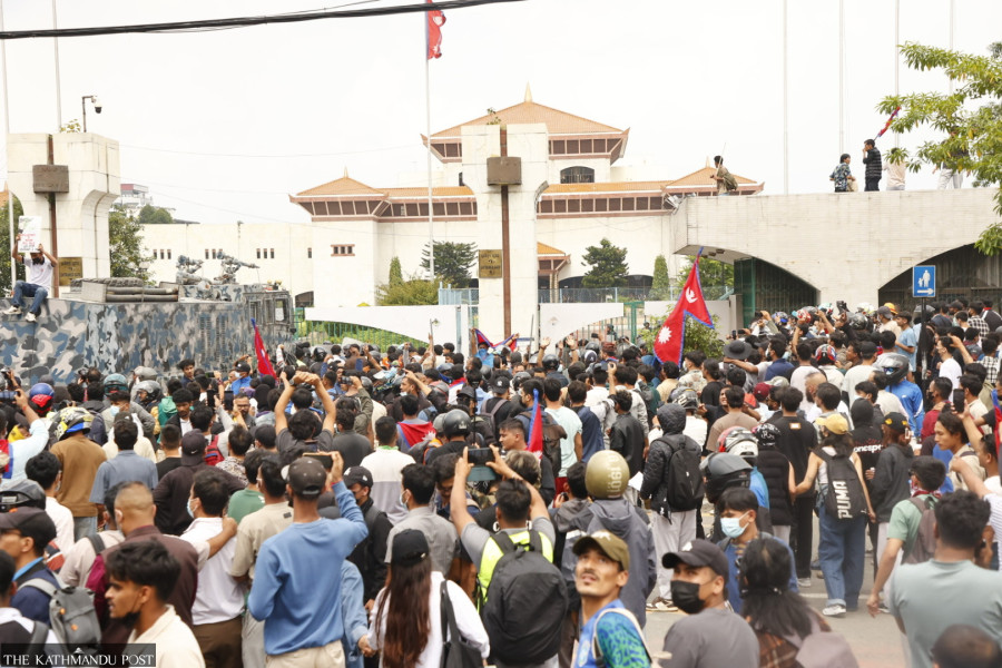 One dead as police open fire during Gen Z protest in New Baneshwar