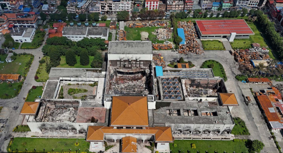 Assessing fire-damaged buildings